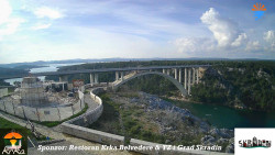 Skradin, řeka Krka, most A1