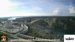 Skradin, řeka Krka, most A1