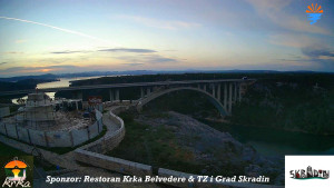 Městečko Skradin - Skradin, řeka Krka, most A1 - 12.3.2026 v 18:00 Městečko Skradin - Skradin, řeka Krka, most A1 - 12.3.2026 v 18:00