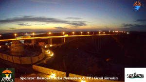 Městečko Skradin - Skradin, řeka Krka, most A1 - 12.3.2026 v 18:45 Městečko Skradin - Skradin, řeka Krka, most A1 - 12.3.2026 v 18:45