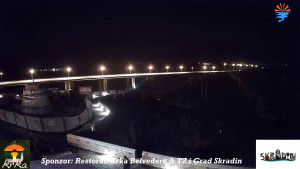 Městečko Skradin - Skradin, řeka Krka, most A1 - 12.3.2026 v 19:45 Městečko Skradin - Skradin, řeka Krka, most A1 - 12.3.2026 v 19:45