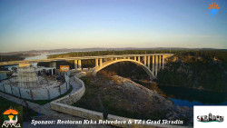 Skradin, řeka Krka, most A1