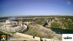 Skradin, řeka Krka, most A1