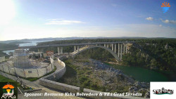 Skradin, řeka Krka, most A1