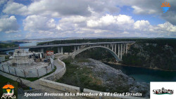 Skradin, řeka Krka, most A1