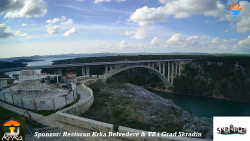 Skradin, řeka Krka, most A1