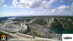 Skradin, řeka Krka, most A1