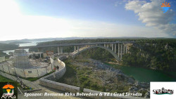 Skradin, řeka Krka, most A1