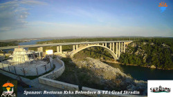 Skradin, řeka Krka, most A1