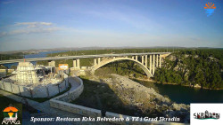 Skradin, řeka Krka, most A1