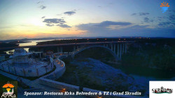 Skradin, řeka Krka, most A1