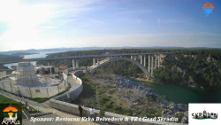 Skradin, řeka Krka, most A1