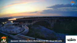 Skradin, řeka Krka, most A1