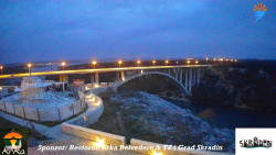 Skradin, řeka Krka, most A1