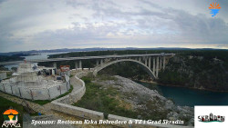 Skradin, řeka Krka, most A1