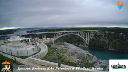 Skradin, řeka Krka, most A1