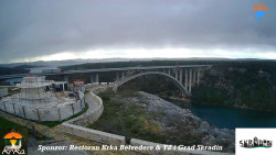 Skradin, řeka Krka, most A1