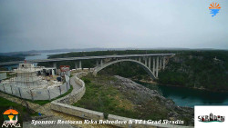 Skradin, řeka Krka, most A1