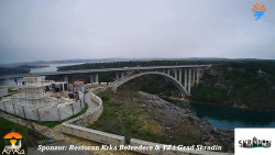 Skradin, řeka Krka, most A1