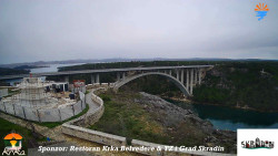 Skradin, řeka Krka, most A1