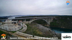 Skradin, řeka Krka, most A1