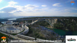 Skradin, řeka Krka, most A1