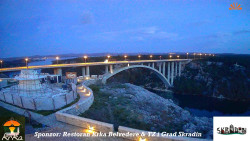 Skradin, řeka Krka, most A1