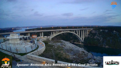 Skradin, řeka Krka, most A1