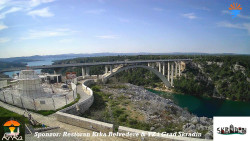 Skradin, řeka Krka, most A1