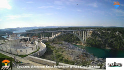 Skradin, řeka Krka, most A1