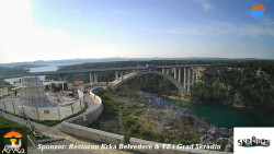 Skradin, řeka Krka, most A1