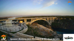 Skradin, řeka Krka, most A1