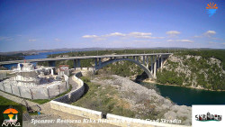 Skradin, řeka Krka, most A1