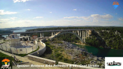 Skradin, řeka Krka, most A1