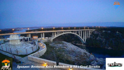 Skradin, řeka Krka, most A1