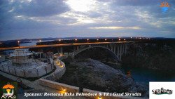 Skradin, řeka Krka, most A1