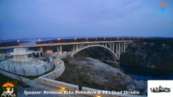 Skradin, řeka Krka, most A1