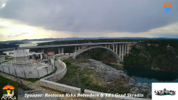 Skradin, řeka Krka, most A1