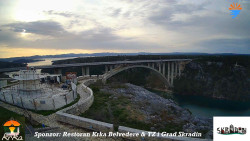 Skradin, řeka Krka, most A1