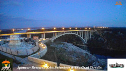 Skradin, řeka Krka, most A1