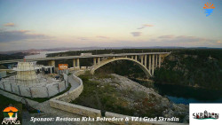 Skradin, řeka Krka, most A1