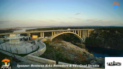 Skradin, řeka Krka, most A1