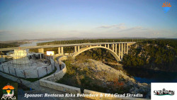 Skradin, řeka Krka, most A1