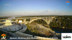 Skradin, řeka Krka, most A1