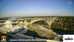 Skradin, řeka Krka, most A1