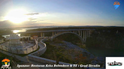 Skradin, řeka Krka, most A1