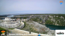 Skradin, řeka Krka, most A1