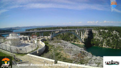 Skradin, řeka Krka, most A1