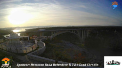 Skradin, řeka Krka, most A1
