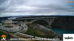 Skradin, řeka Krka, most A1